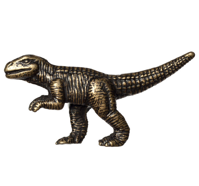 dinosaur with knob on head